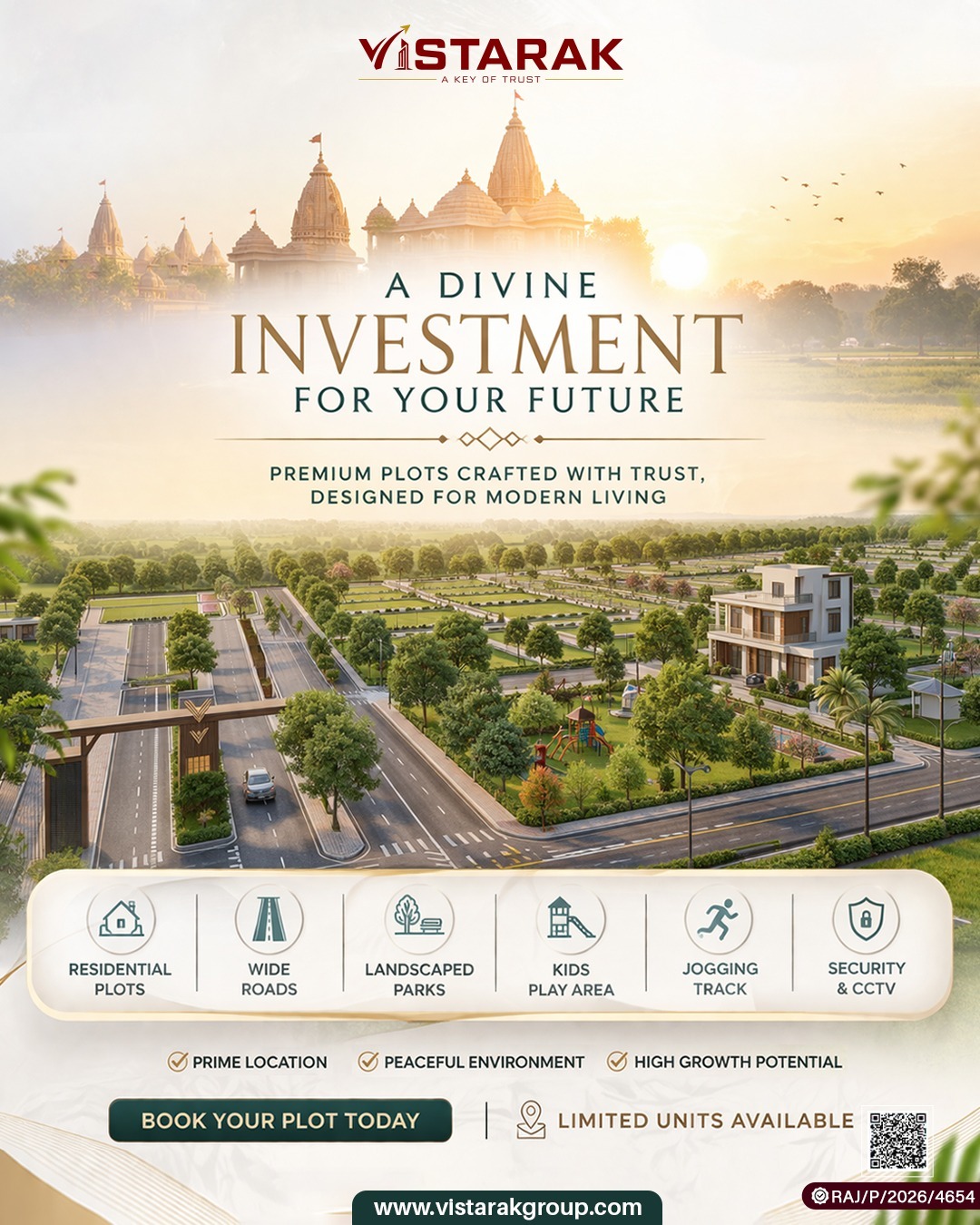 Buy JDA Approved Plots in Jaipur - Top Real Estate Developers | Vistarak Group