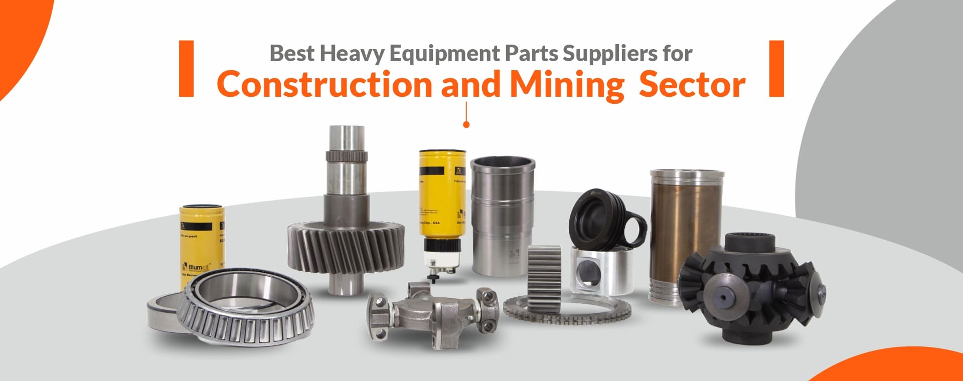 Heavy Equipment spare parts in usa
