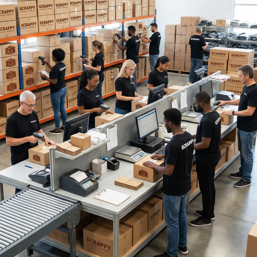 USA Custom Apparel Fulfillment Warehousing & Logistics | DTC & Branded Merch Nationwide Services