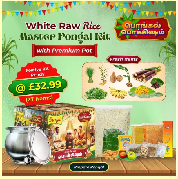 Buy Pongal Special Groceries Online UK | Authentic Recipe Essentials