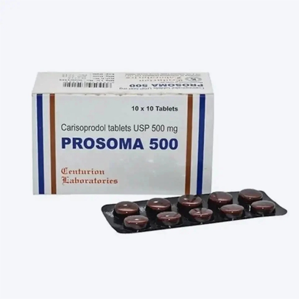 Buy Prosoma 350mg Online - Rapid Pain Relief