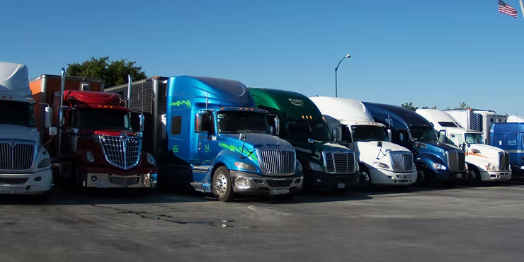 Commercial Truck Parking Services in California