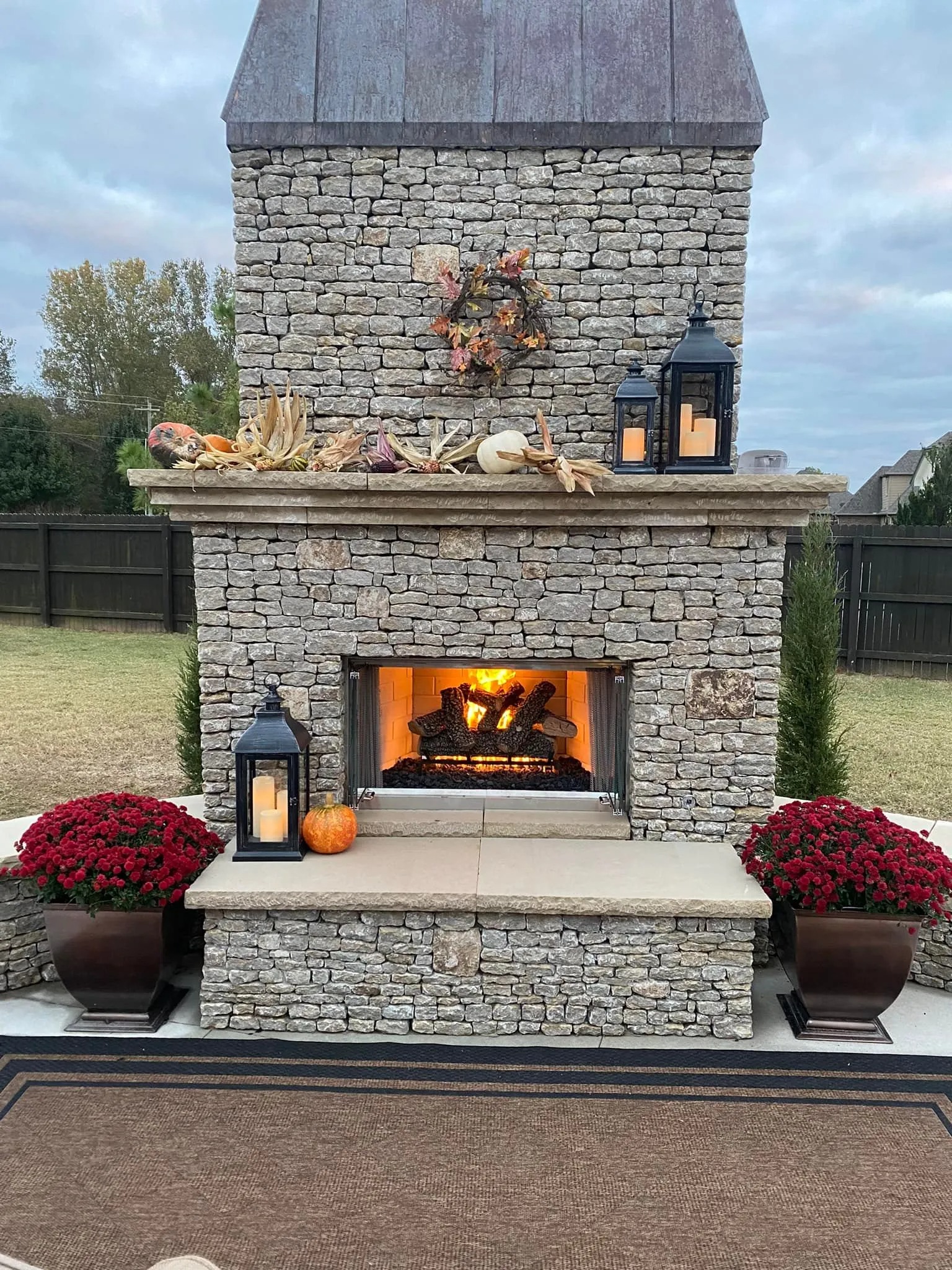 Paver Fire Pit Broken Arrow