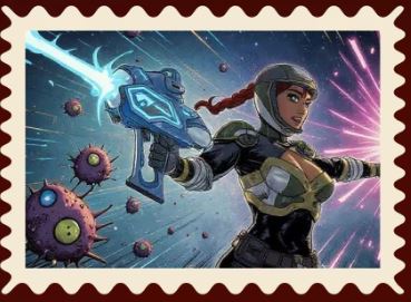 Medic HQ Powers educational comics books for children