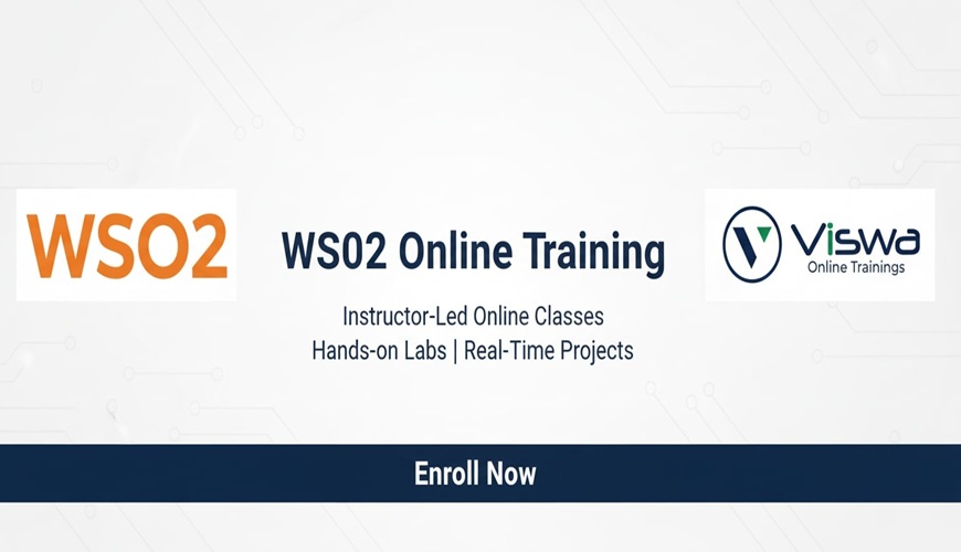 WSO2 Online Training From Hyderabad India