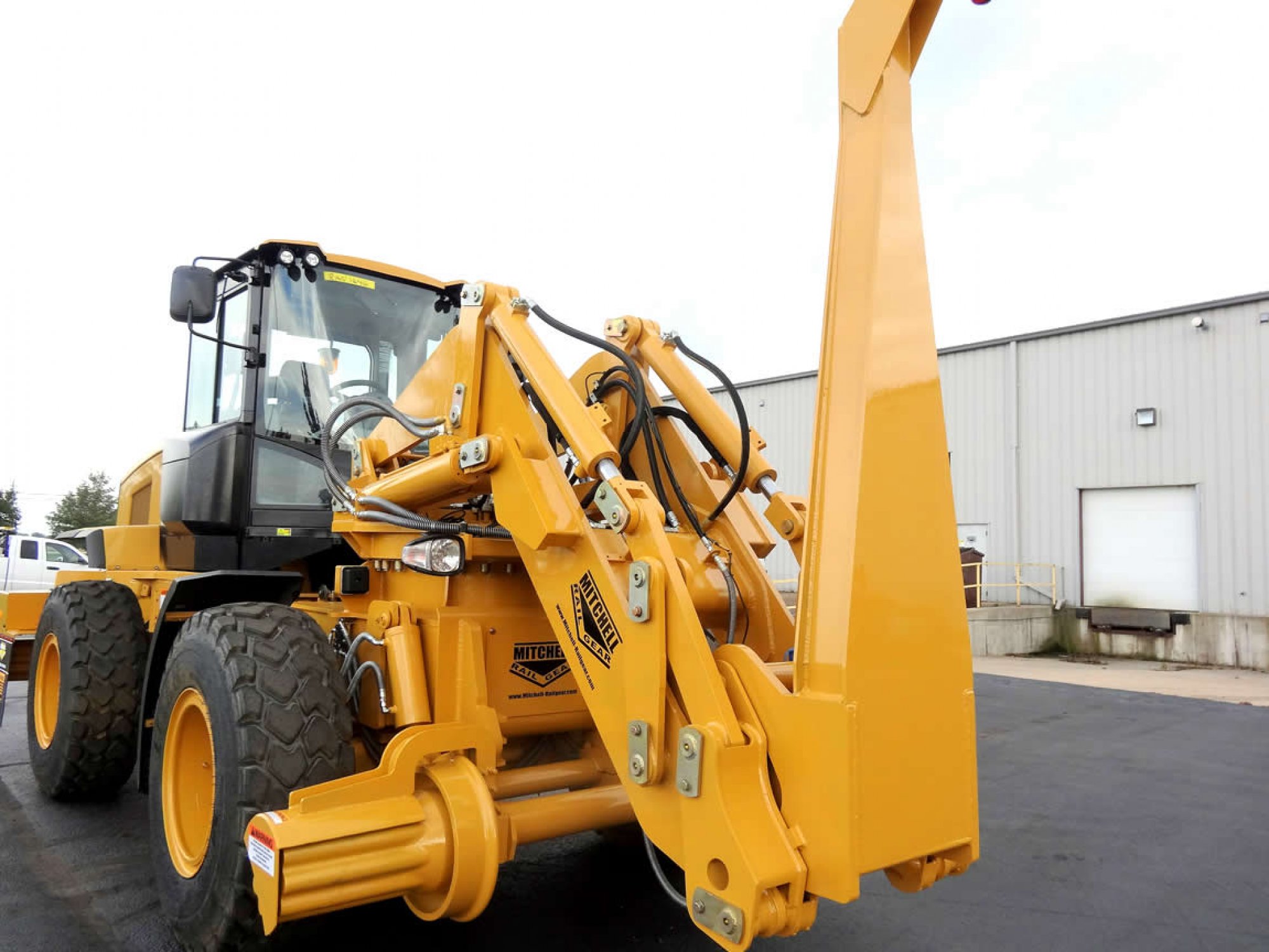 Industrial Loader Switcher Railcar Mover for Smooth Railcar Handling | Mitchell Railgear