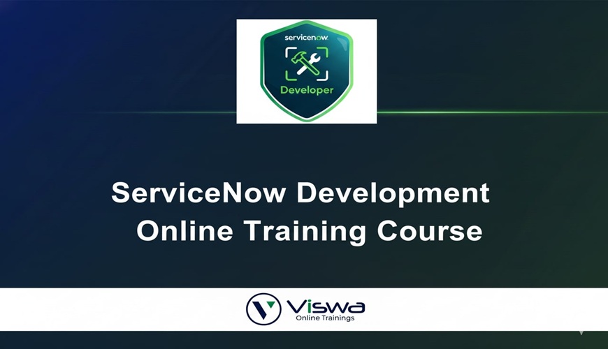 ServiceNow Development Online Training Course Free with Certificate