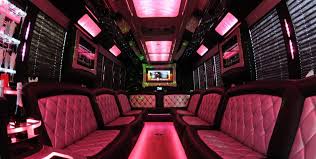 Fleet of party buses Queens