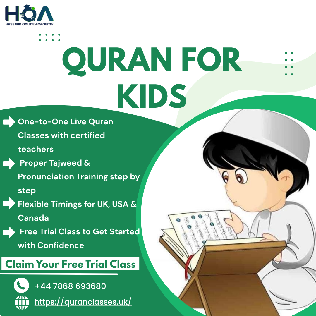 Online Quran Classes for Kids in the USA & Canada Hassaan Online Academy
