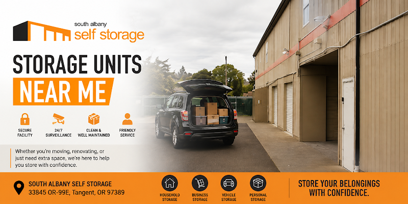 Secure Your Storage Unit in Tangent, OR Today