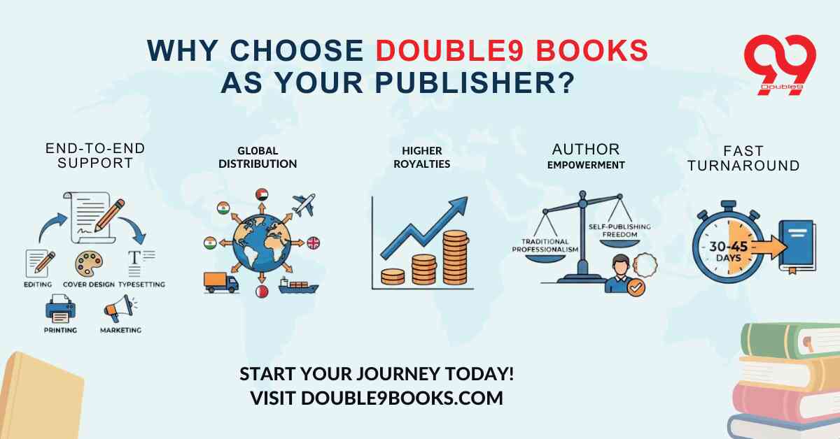 Why choose Double9 Books as your publisher