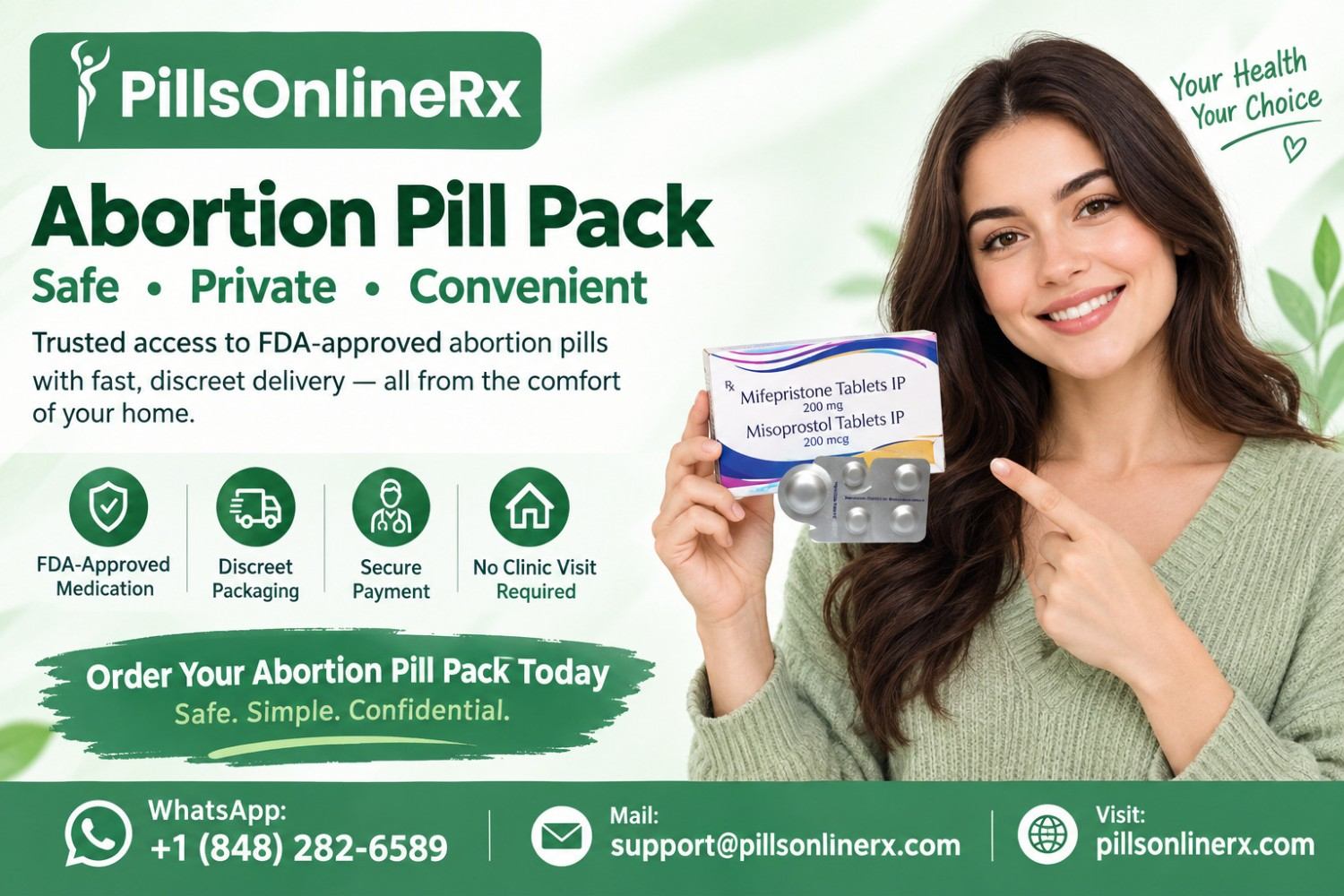 Buy Abortion Pill Pack for New York Care