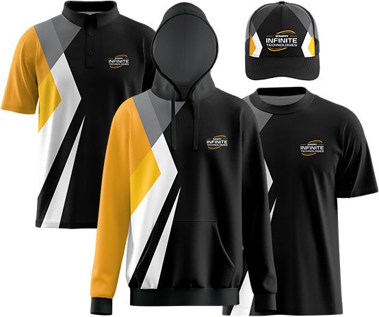 Promotional Uniforms & Staff Polo Shirts | Branded Clothing for Events & Entertainment | Screen Printing Services