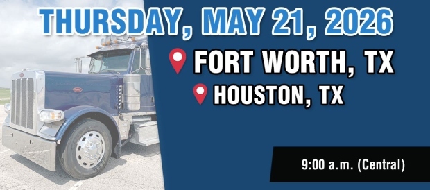 Find Your Next Fleet Addition at Texas Truck Auctions – May 2026