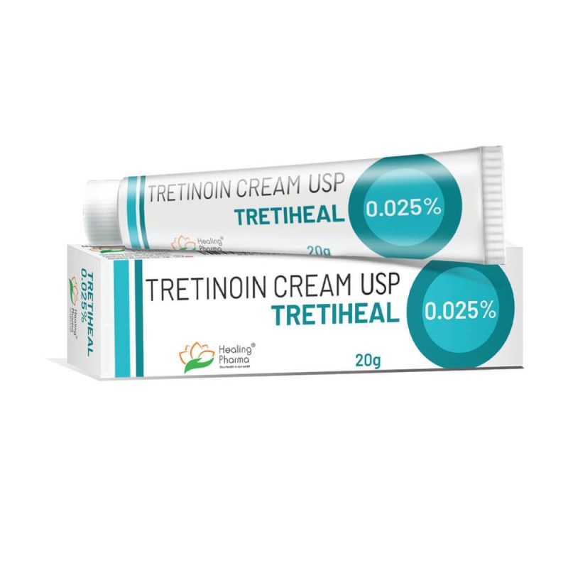Tretiheal Tretinoin Cream 0.025% 20g Dubai – Anti Aging & Acne Cream