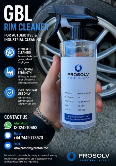 Buy Gamma butyrolactone GBL alloy wheel cleaner whatsapp-13024210663